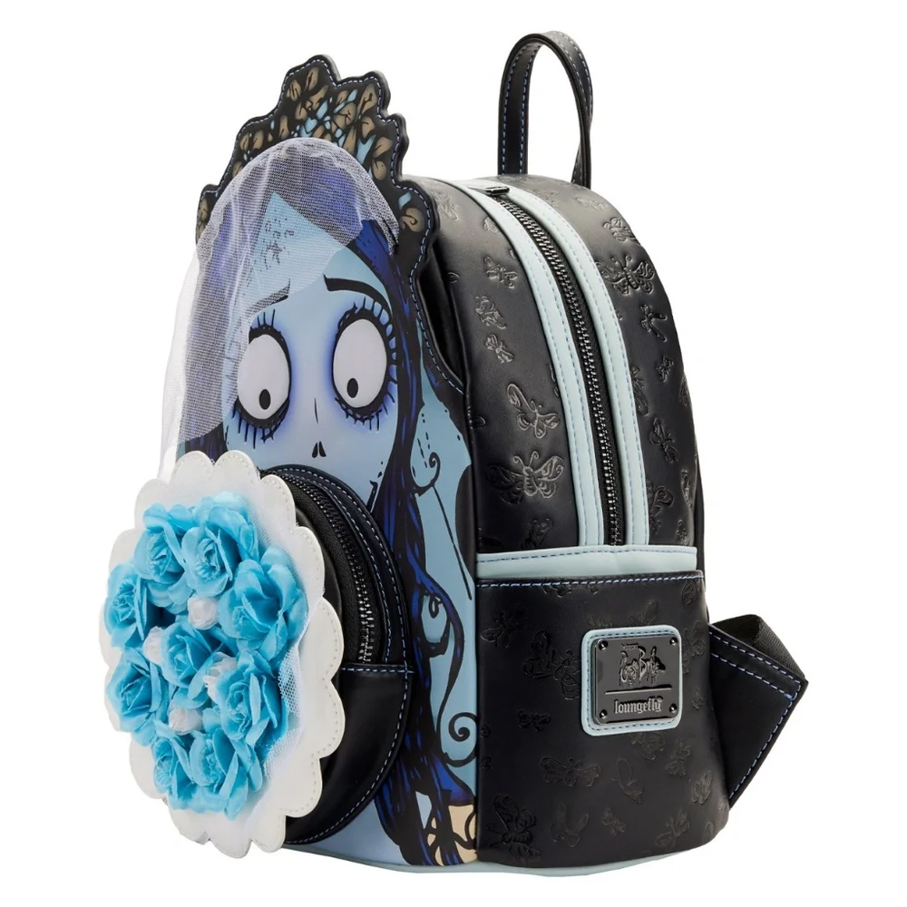 Loungefly Corpse Bride Emily Bouquet Mini Backpack - Picture 3 of 9